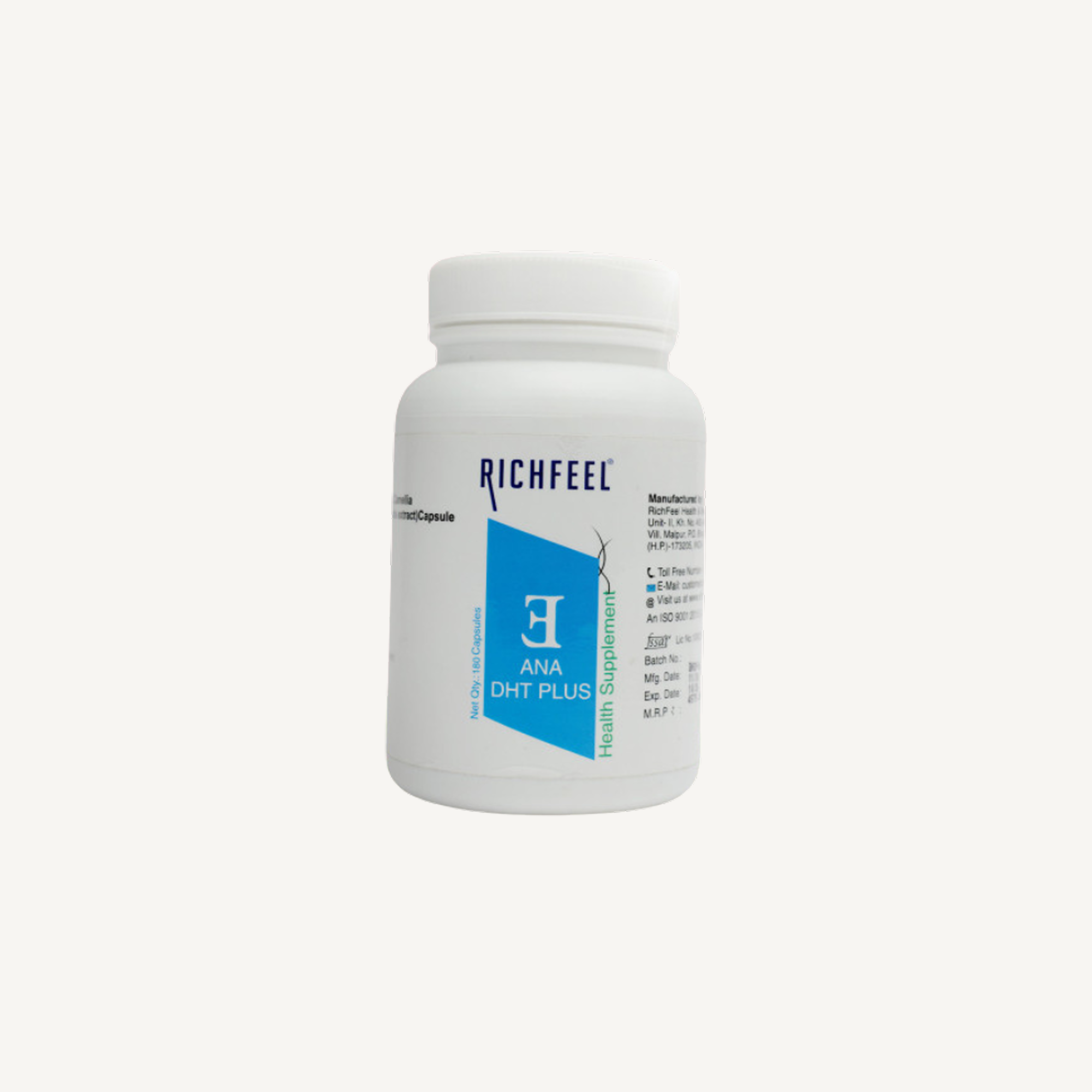 ANA DHT – Advanced DHT Blocker with Grape Seed & Pumpkin Seed Extract