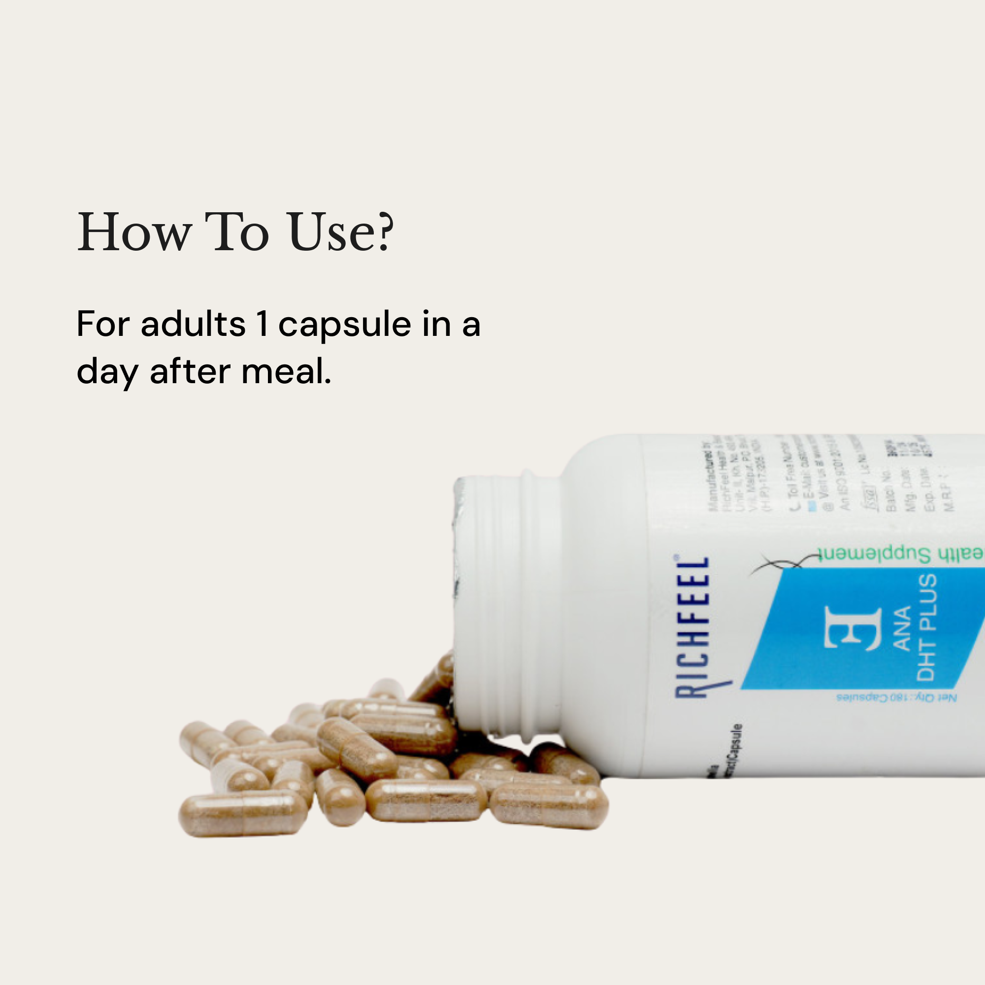 ANA DHT – Advanced DHT Blocker with Grape Seed & Pumpkin Seed Extract