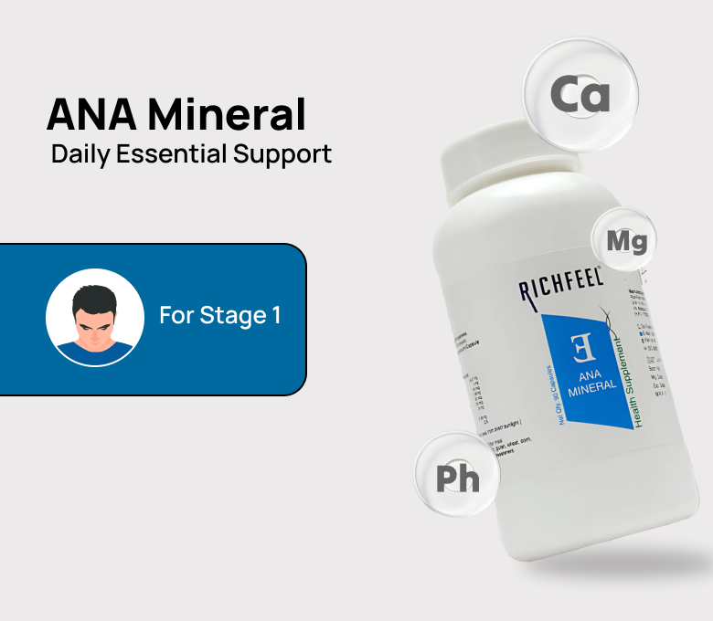 ANA Mineral - 30 Capsules - Vitamin Supplement